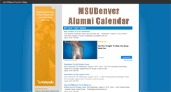 Desktop Screenshot of msudenver.com